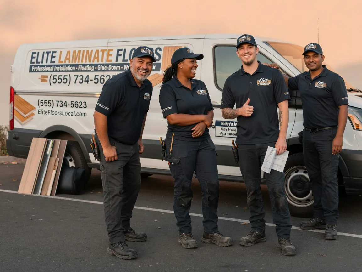 Laminate flooring installation company in Herron, MI